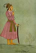 Akbar the Great as a young man